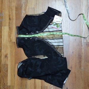 NWT Damsel In This Dress Sgt. Pepper Vest With Detachable Sleeves Size M